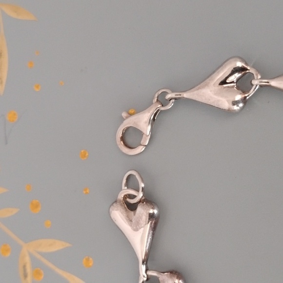 Robert Lee Morris Sterling Silver Heart Bracelet - Picture 2 of 14
